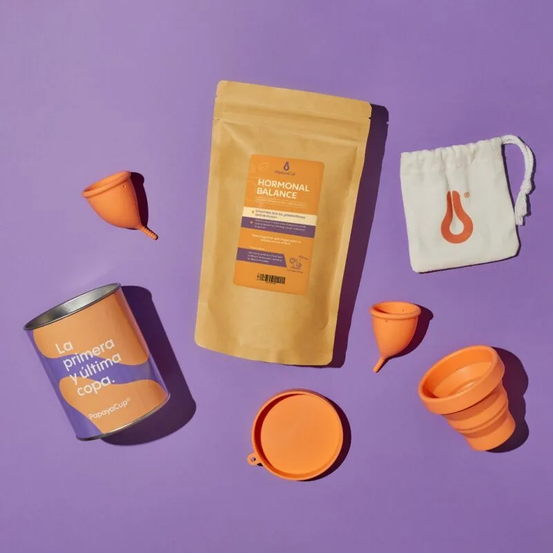 PapayaCup Flexible Anatomic Menstrual Cup (copia)