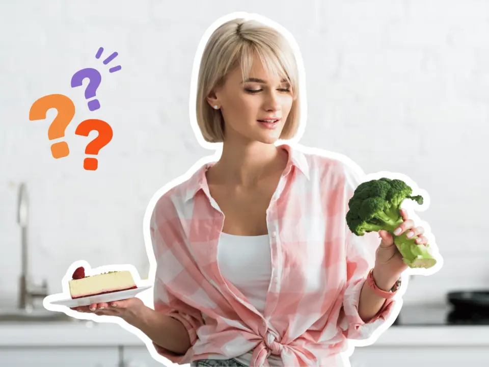 Platos con alimentos frescos como verduras, frutas y cereales integrales