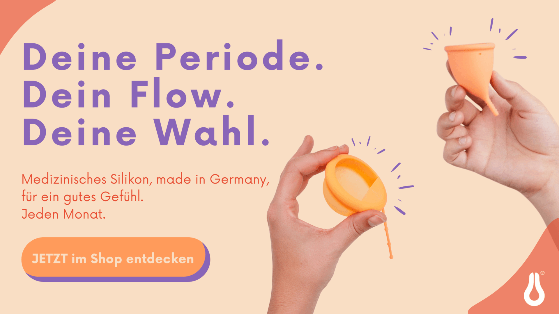 PapayaCup Shop – Menstruationsprodukte wie Menstruationstasse & Menstruationsscheibe