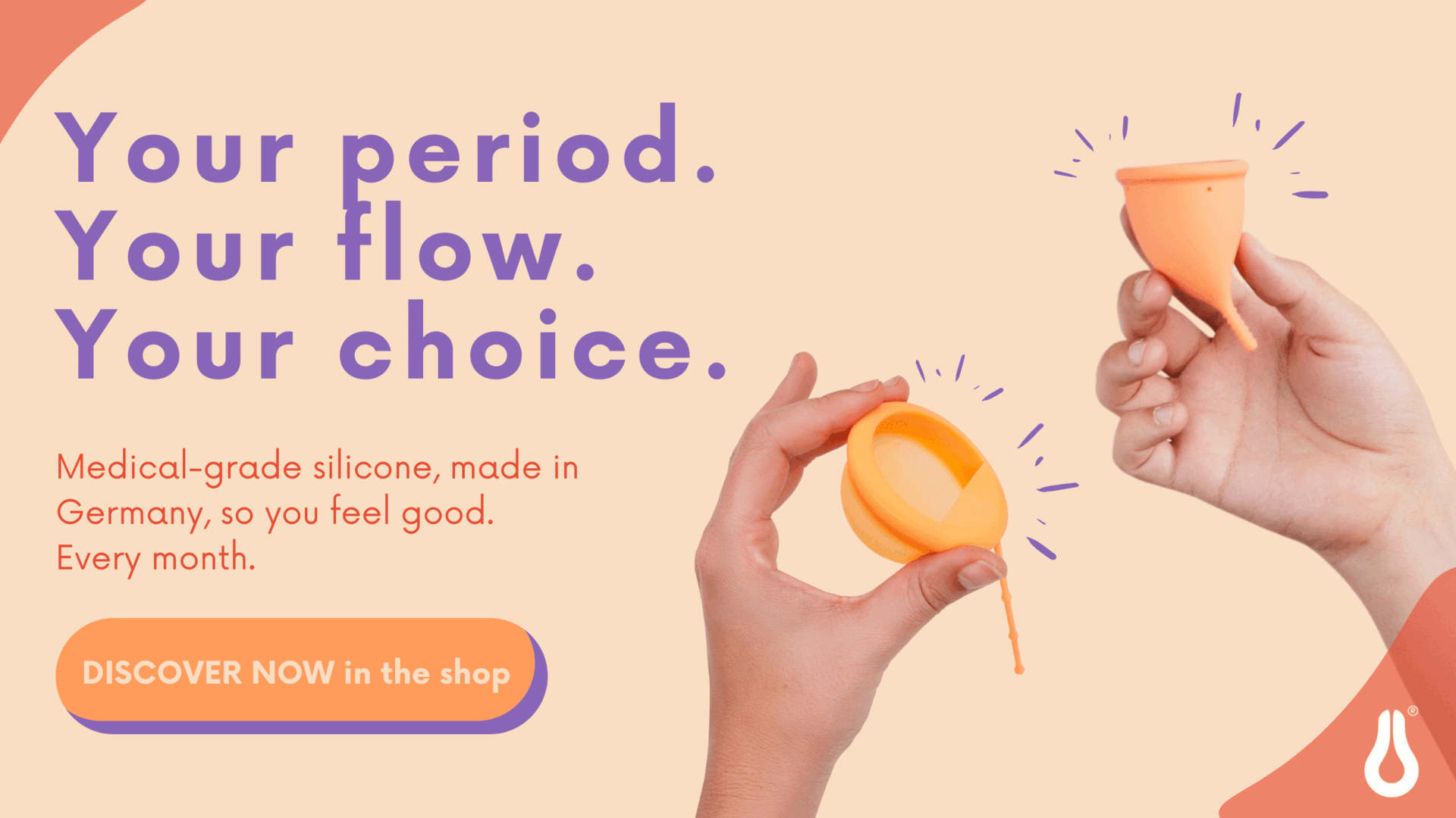 PapayaCup Shop – Menstruationsprodukte wie Menstruationstasse & Menstruationsscheibe