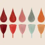 Illustration liée à la couleur des saignements menstruels