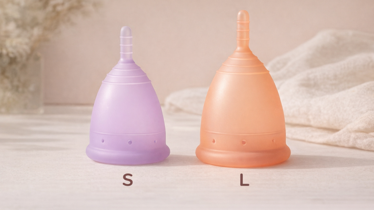 Copa menstrual Papayacup talla S y L