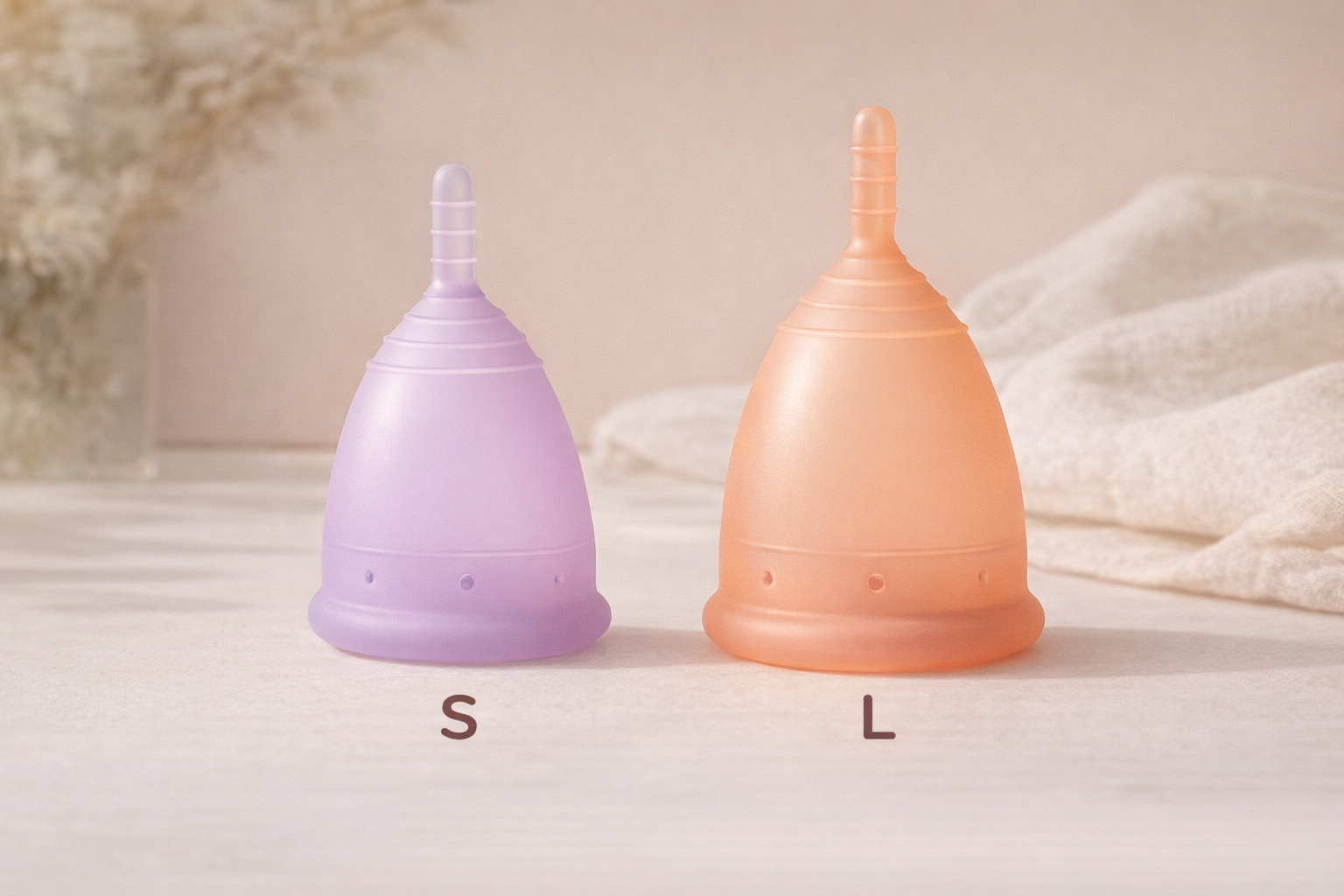 Copa menstrual Papayacup talla S y L