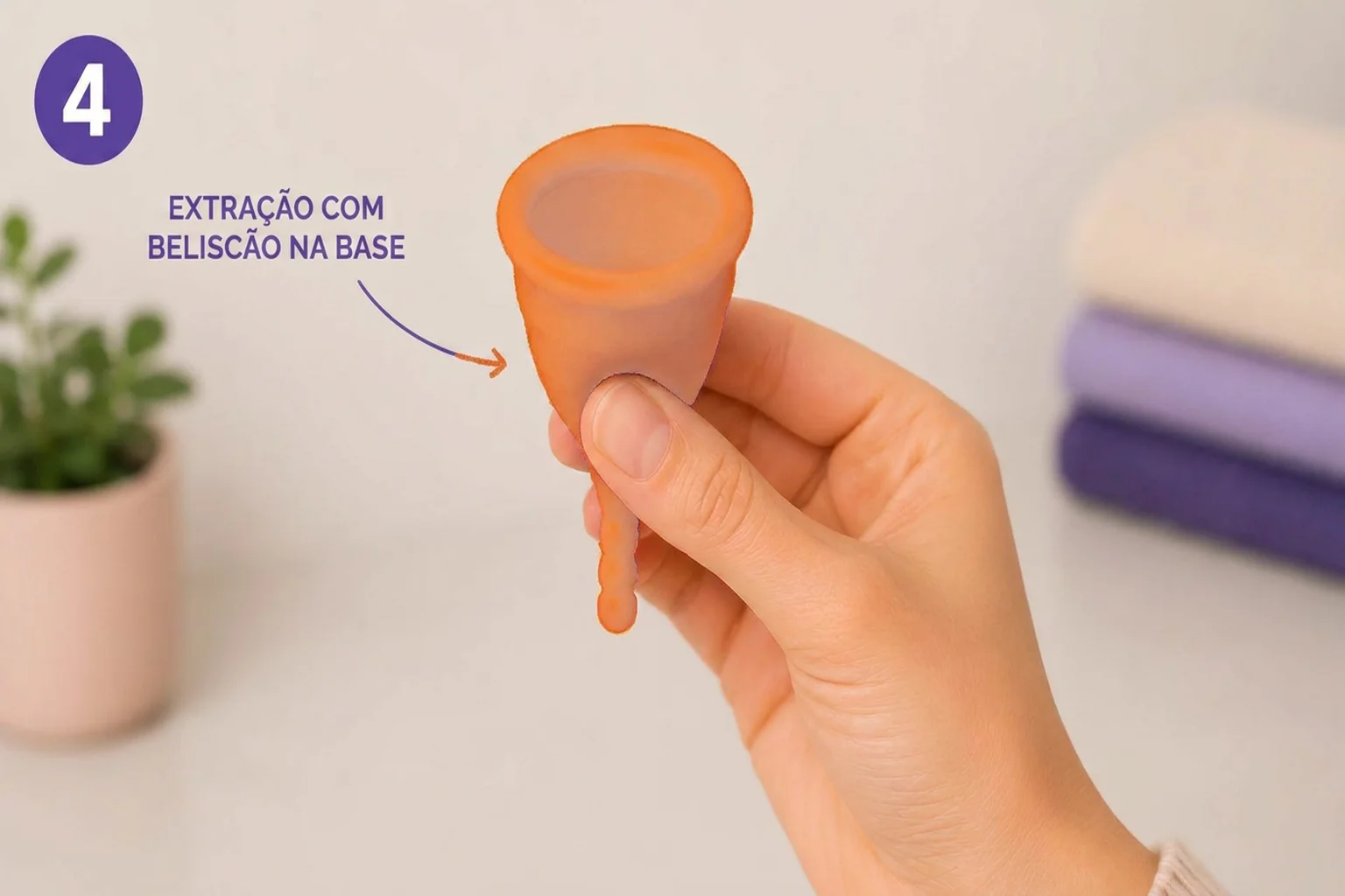 infografia como saber se te has puesto bien la copa menstrual papayacup