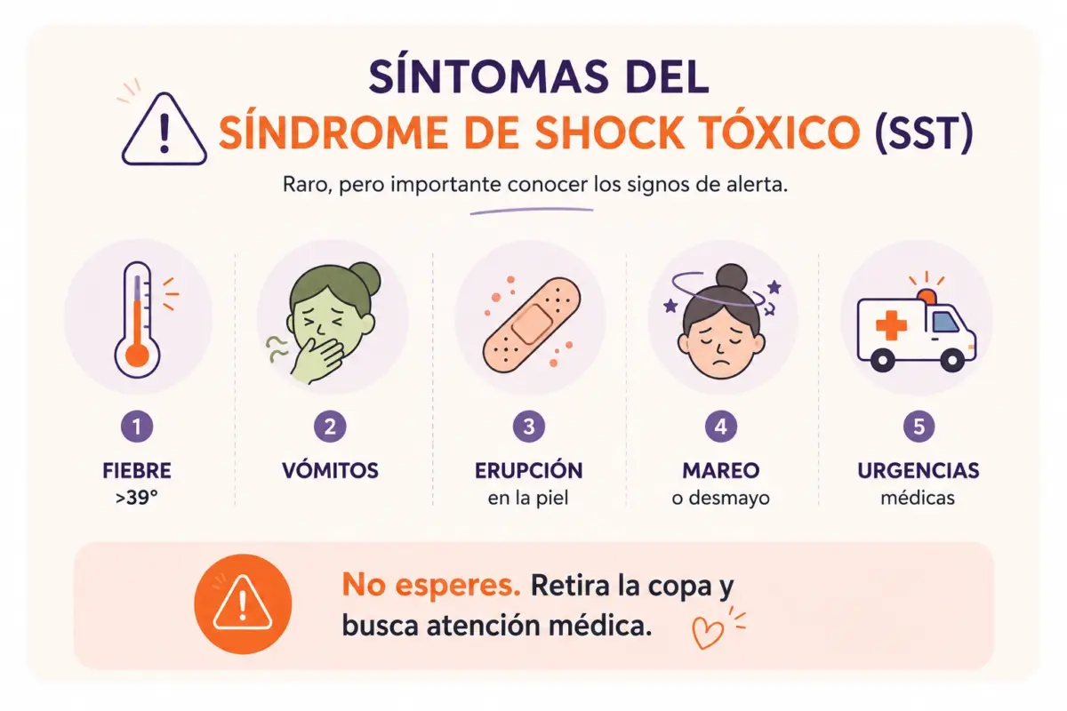 infografia que explica que sintomas no ignorar del SST