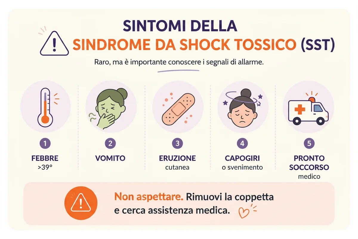 infografica che spiega quali sintomi non ignorare del SST