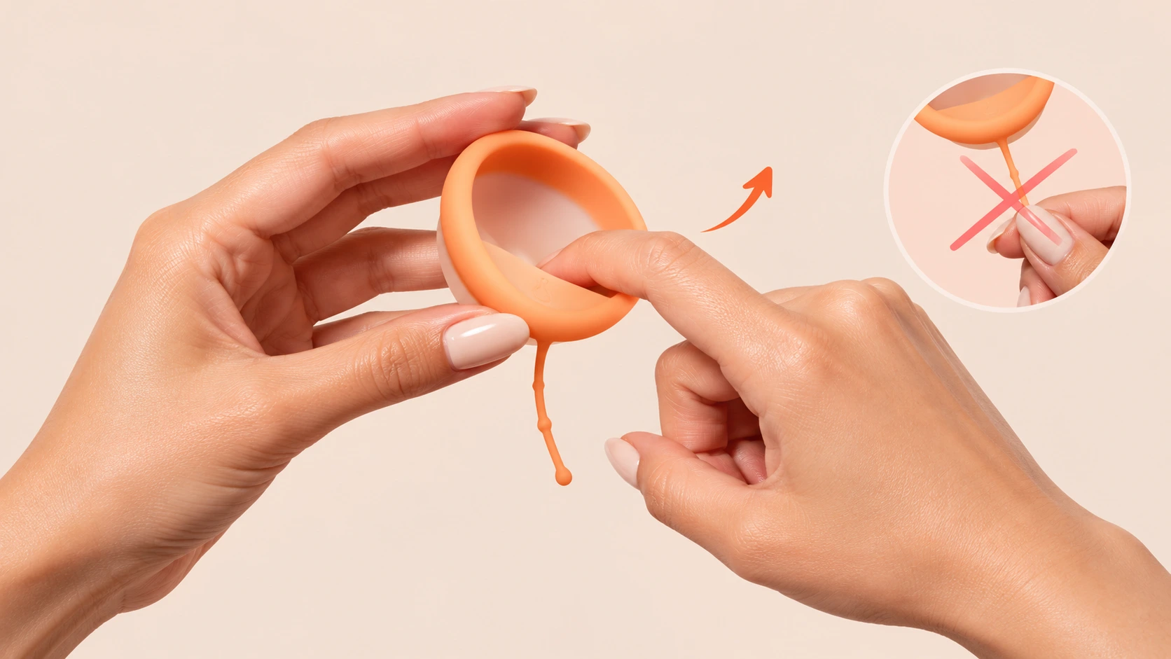 como extraer el disco menstrual
